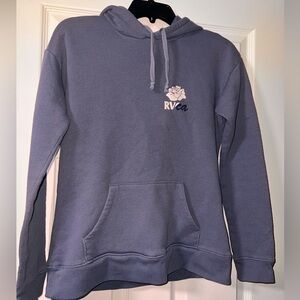 RVCA Balance of Opposites Blue Hoodie